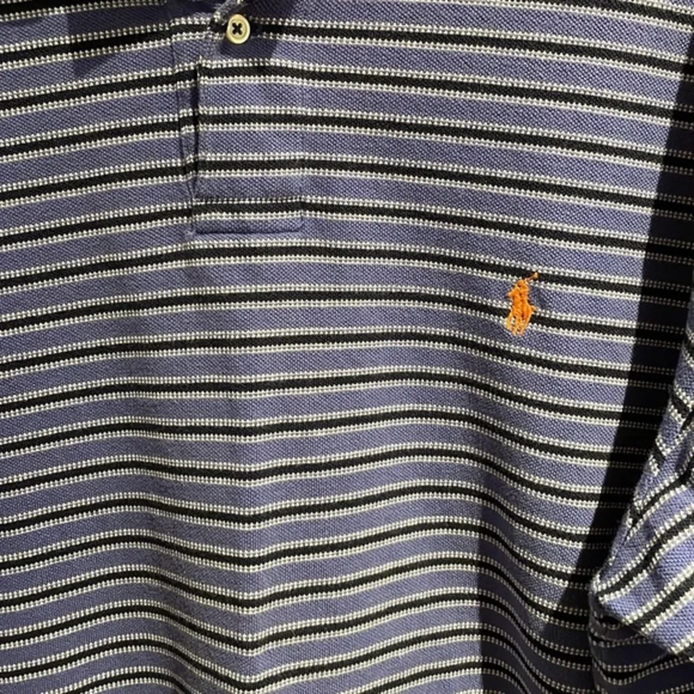 Blue striped Polo by Ralph Lauren